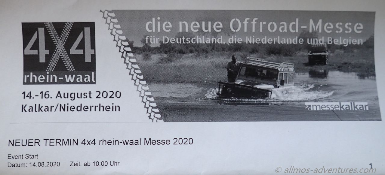 2020: 4x4 Rhein-Waal in Kalkar