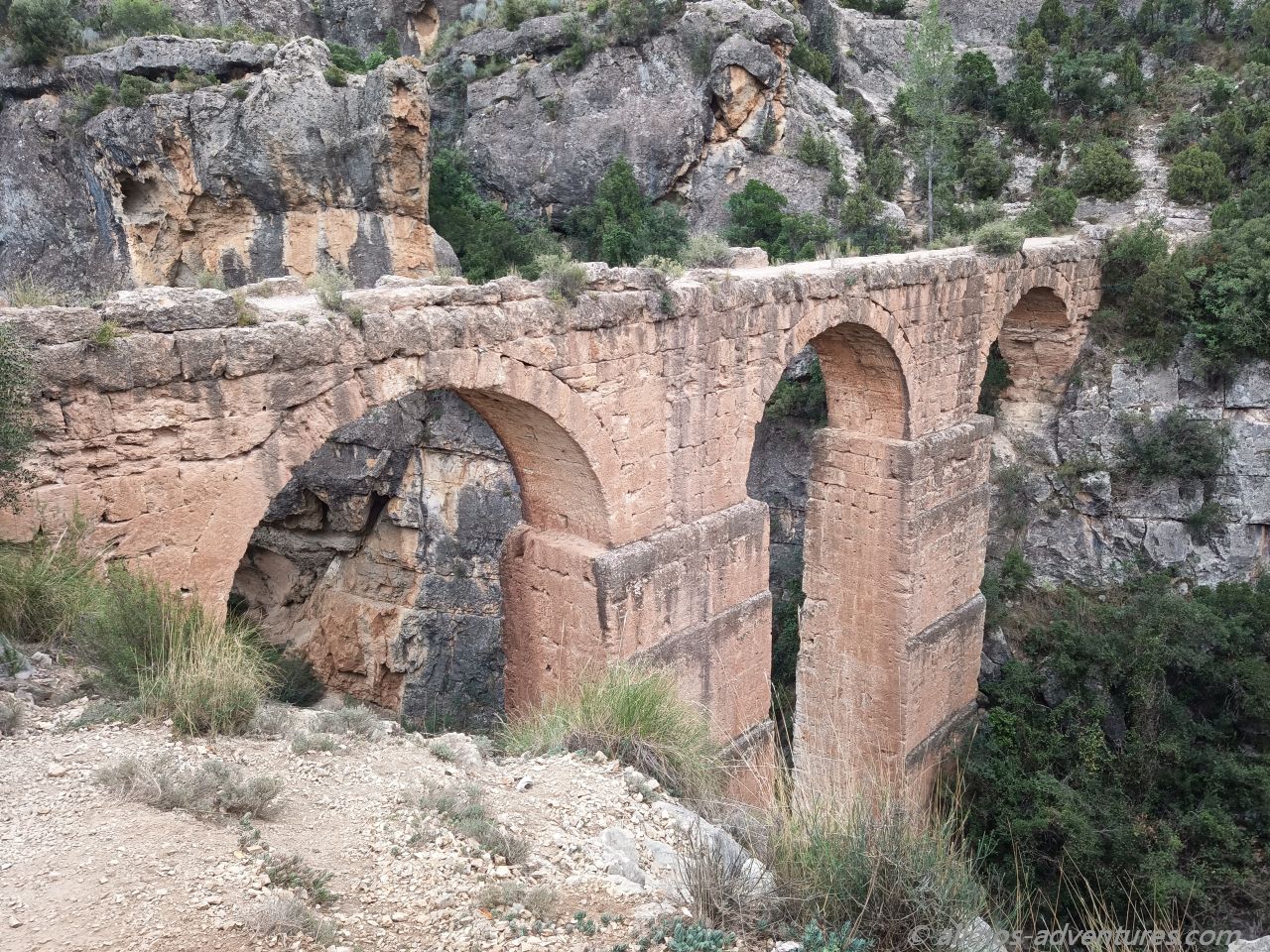 Wanderung Acueducto Romano de Pena Cortada
