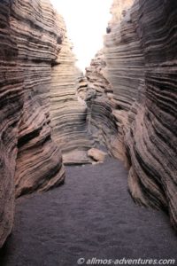 Las Grietas am Morgen - erster Canyon